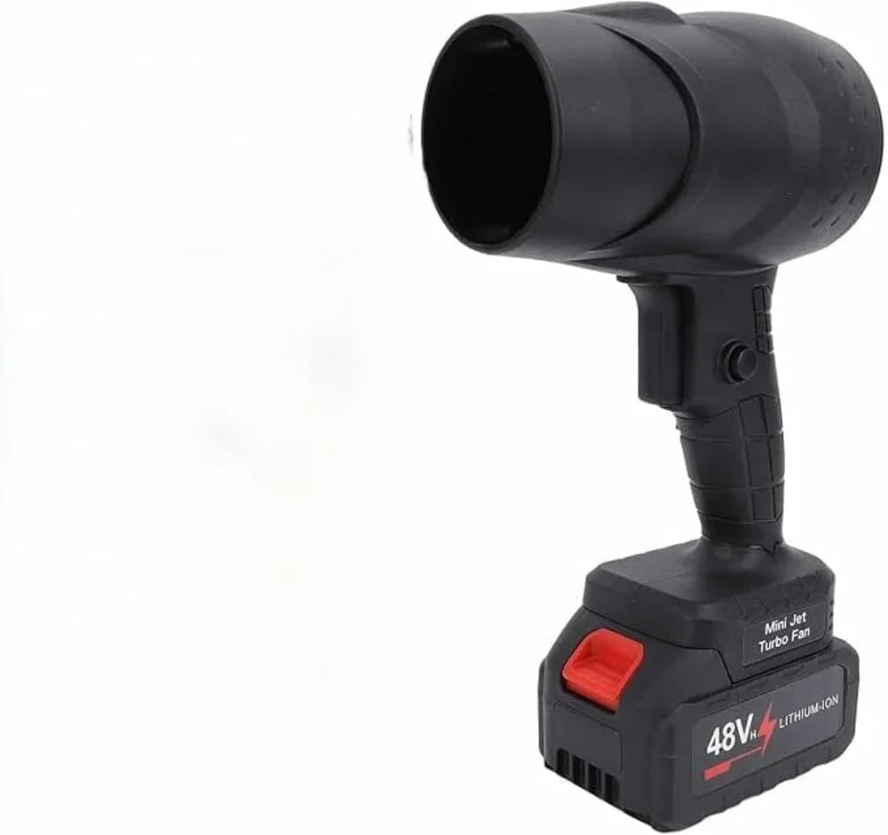 48V – Compact Lithium Turbo Blower with Handheld Power'' *TurboJet Mini Blower – 48V Lithium-Powered Handheld Air Force"